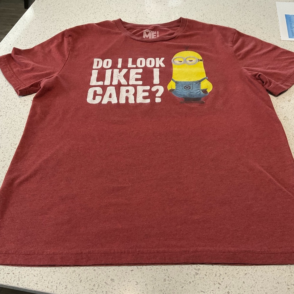 Minions Do I Look Like I Care t-shirt